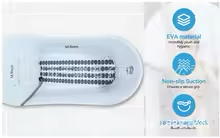 SPA Tubs Machine 124CM Home Bathtub Massage, Full Body Massage, Fatigue Relief, Bath Massage, SPA Surfing Massage Bath Pad