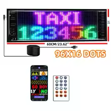 Devil Eyes Light for Windshield Custom LED Eyes Car Sign Flexible Programmable LED Sign Bluetooth APP Soft Screen for Car Window